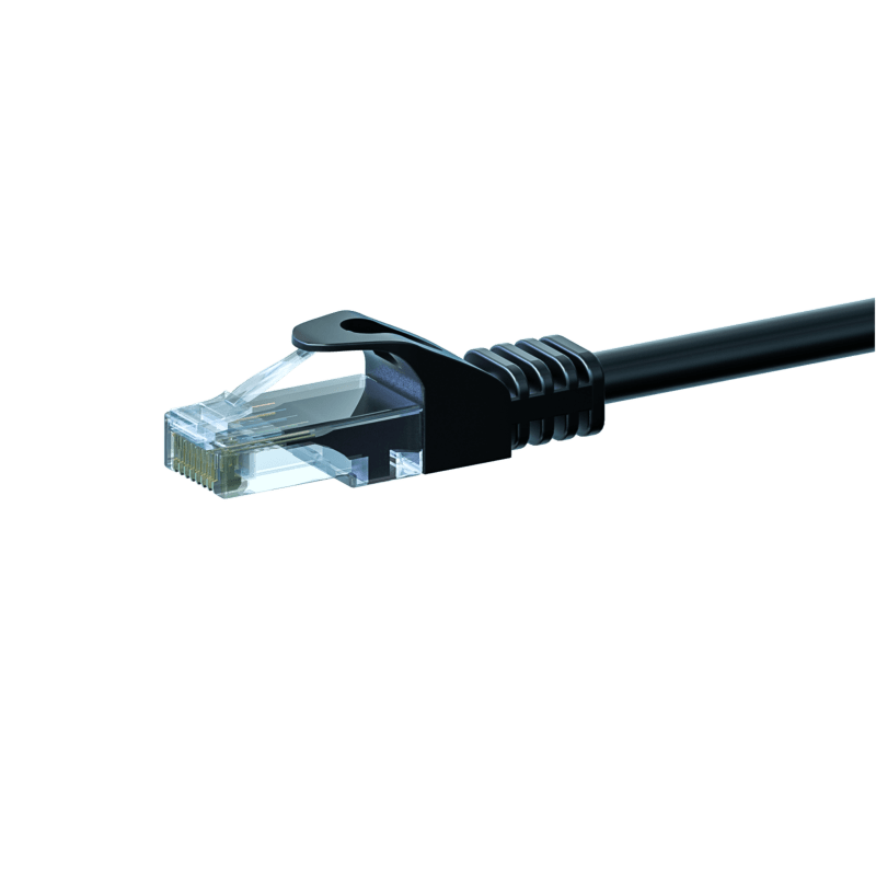 CAT6 UTP patchkabel 1m zwart - CCA