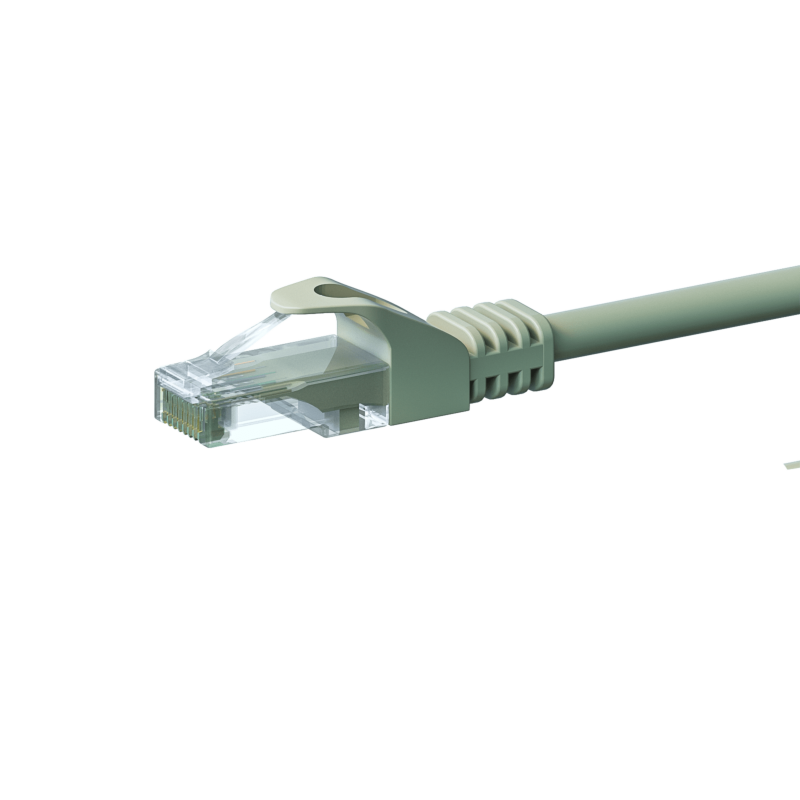 CAT6 UTP patchkabel 0,50m grijs - CCA