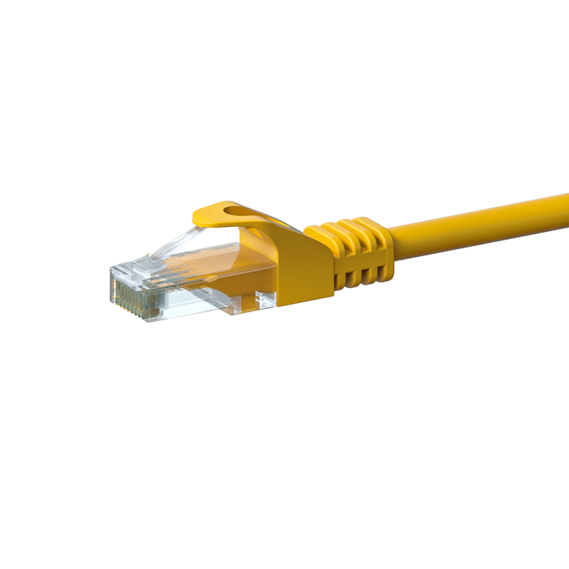 CAT6 UTP patchkabel 20m geel - CCA
