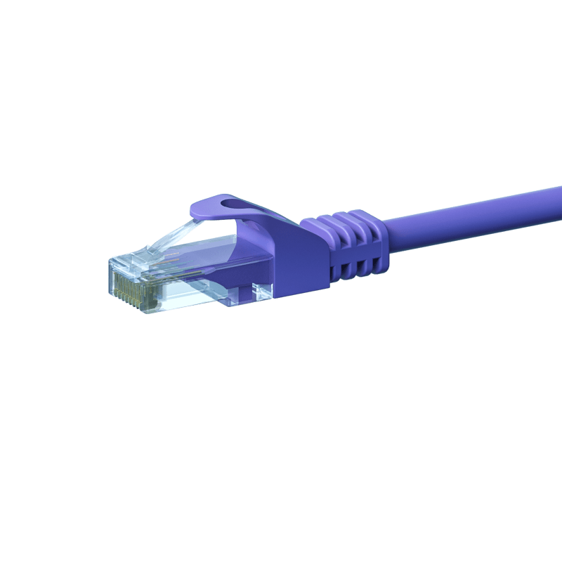 CAT6 UTP patchkabel 3m paars - CCA