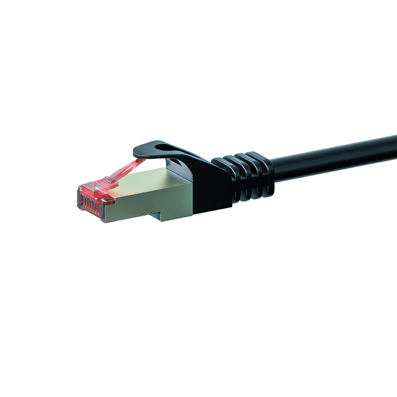CAT6 S/FTP (PIMF) patchkabel 7,50m zwart 