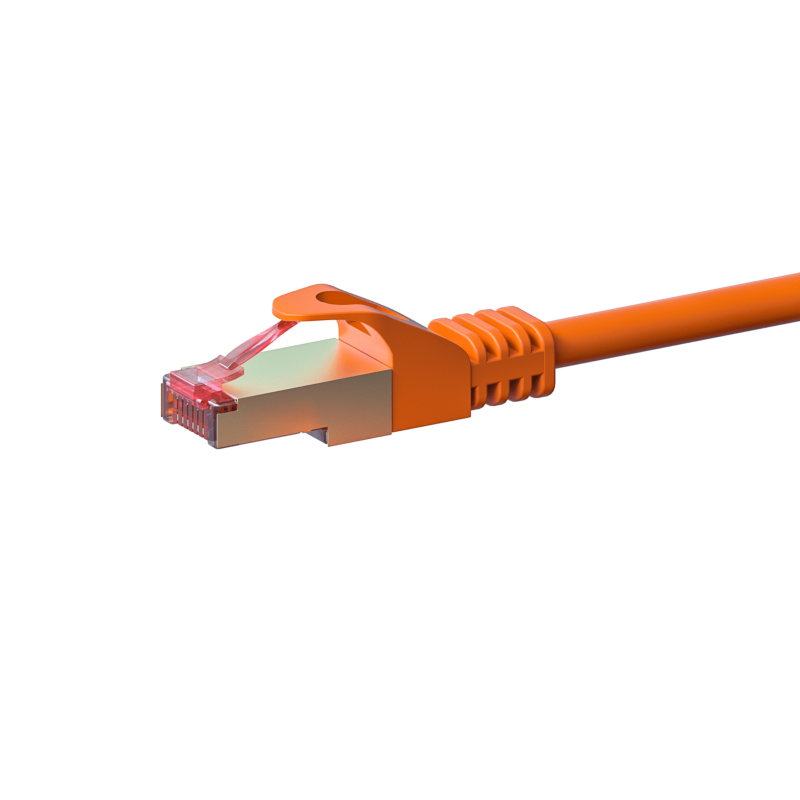 CAT6 S/FTP (PIMF) patchkabel 1,50m oranje 