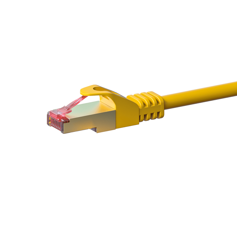 CAT6 S/FTP (PIMF) patchkabel 3m geel