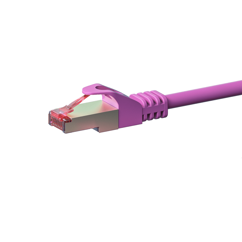 CAT6 S/FTP (PIMF) patchkabel 1,50m roze