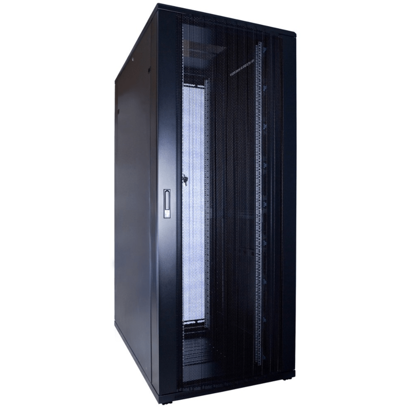 42U patchkast met geperforeerde deur 800x1200x2000mm (BxDxH)