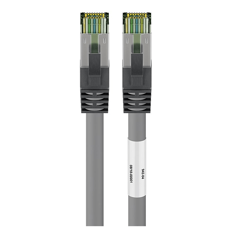 Cat8 S/FTP (PIMF) patchkabel 3m grijs
