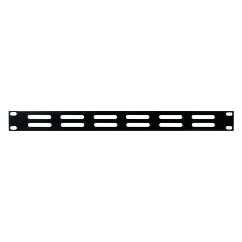 19 inch geperforeerd blindplaat - 1U