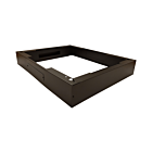 Sokkel voor 19 inch patchkasten 600x1000x150mm (BxDxH)