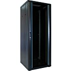 32U patchkast met glazen deur 600x600x1600mm (BxDxH)