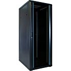 32U patchkast met glazen deur 600x800x1600mm (BxDxH)