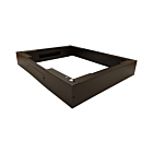 Sokkel voor 19 inch patchkasten 600x1200x150mm (BxDxH)