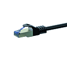 CAT6a S/FTP (PIMF) patchkabel 3m zwart