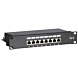 Patchpanel 10 inch Cat5e FTP - 8 poorts