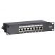 Patchpanel 10 inch Cat5e FTP - 8 poorts