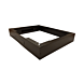Sokkel voor 19 inch patchkasten 600x1000x150mm (BxDxH) 