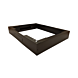 Sokkel voor 19 inch patchkasten 600x800x150mm (BxDxH)