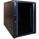 15U Patchkast - 19'' met glazen deur, voor onder de bureaus, (BxDxH) 600x1000x769mm