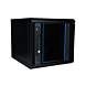 10 inch 6U patchkast met glazen deur 370X450X370mm (BxDxH)