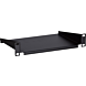 1U legbord, 10 inch, 150mm diepte, zwart