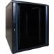 18U patchkast met glazen deur 800x1000x1000mm (BxDxH)