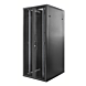 47U patchkast met dubbele geperforeerde voor- en achterdeur 800x1200x2200mm (BxDxH)