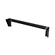 1U wall mount bracket verticale wandmontage 490x150x60 mm (BxDxH)