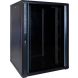 22U patchkast met glazen deur 800x800x1200mm (BxDxH)