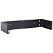 2U wall mount bracket zonder scharnieren 520x180x120mm (BxDxH)