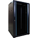 22U patchkast met glazen deur 600x600x1200mm (BxDxH)