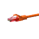 UTP CAT6 patchkabel 0,15m oranje - 100% koper