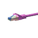 CAT6a S/FTP (PIMF) patchkabel 3m roze