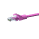 CAT5e UTP patchkabel 0,25m roze - CCA