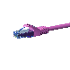 UTP CAT6a patchkabel 20m roze - 100% koper