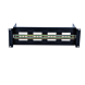 3U DIN rail voor 19 inch patchkasten