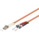 Multimode patchkabel LC-ST 2m, duplex 50/125 OM2