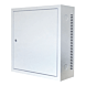 3U wandkast met metalen deur 185mm diep wit