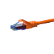 UTP CAT6a patchkabel 5m oranje - 100% koper