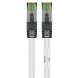 Cat8 S/FTP (PIMF) patchkabel 1m wit