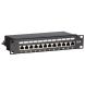 Patchpanel 10 inch Cat6 FTP - 12 poorts
