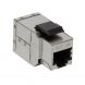 CAT6a STP Keystone Connector Grijs - RJ45