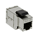 CAT6a STP Keystone Connector Grijs - RJ45