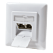 CAT6 UTP / STP inbouwdoos, wit