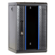 10 inch 9U patchkast met glazen deur 312x310x486mm (BxDxH)
