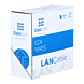 CAT6 U/UTP 50m kabel op rol soepel grijs CCA