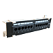 Wallmount patchpanel Cat5e UTP - 12 poorts