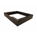 Sokkel voor 19 inch patchkasten 800x1000x150mm (BxDxH)