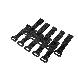 Kabelriem zwart - 10 stuks