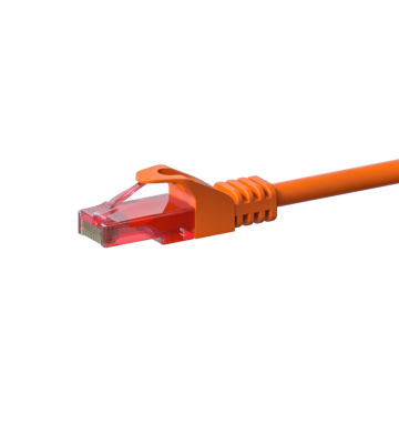 UTP CAT6 patchkabel 2m oranje - 100% koper