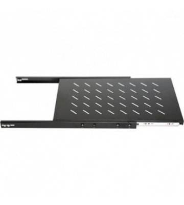 1U uitschuifbare legbord voor patchkast, 19inch 1000 mm diepte, Max 18Kg.