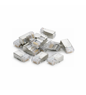 DANICOM SFTP CAT6a RJ45 Connector - voor soepele kern - 10 stuks